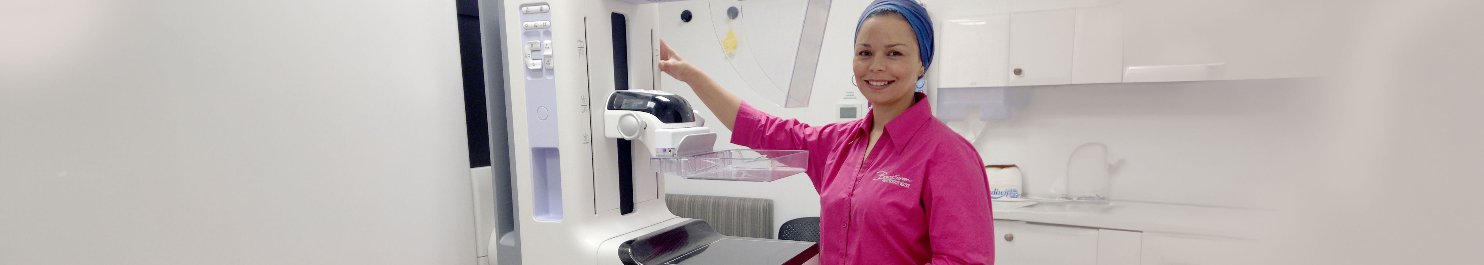 female doctor pink shirt