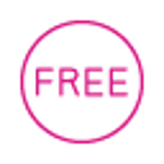 icon representing a free service